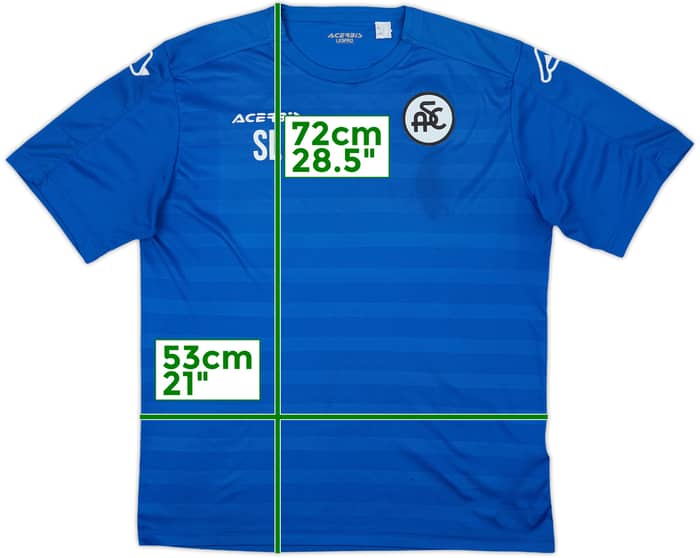 2018-19 Spezia Acerbis Staff Issue Training Shirt SL - 8/10 - (L)