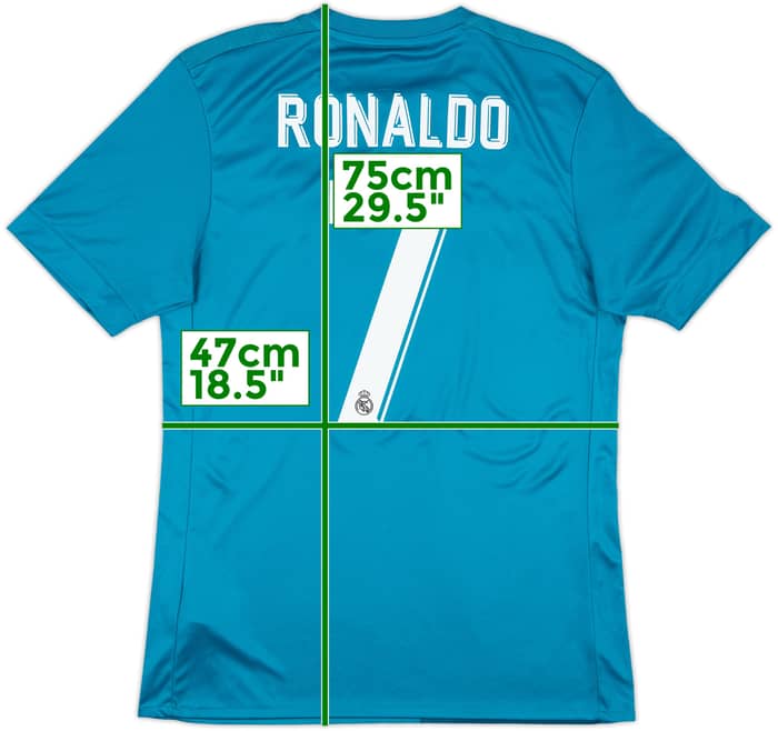2017-18 Real Madrid Third Shirt Ronaldo #7 - 8/10 - (M)