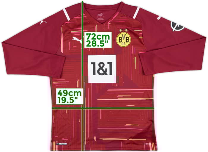 2021-22 Borussia Dortmund GK Shirt - 10/10 - (L)
