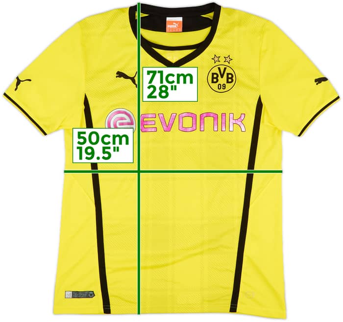 2013-14 Borussia Dortmund Home Shirt - 5/10 - (M)