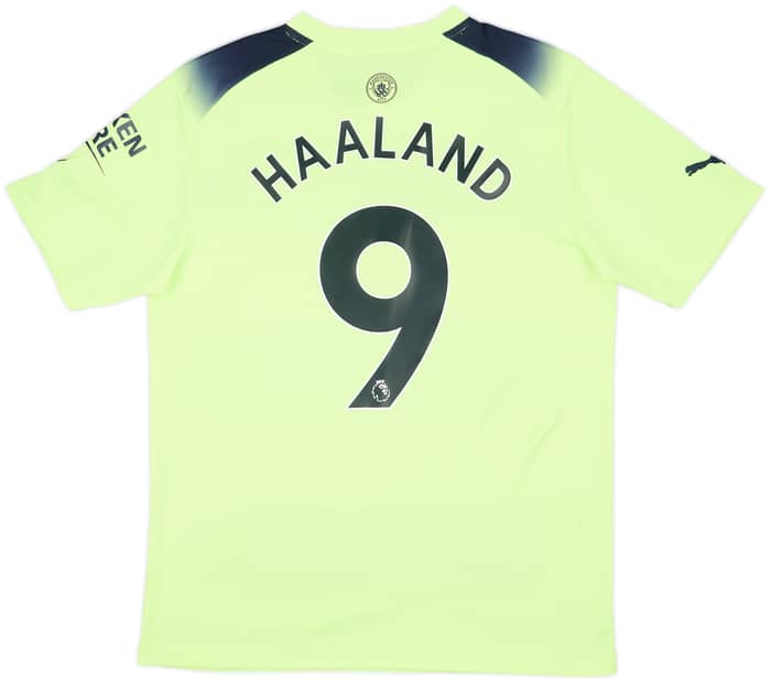 2022-23 Manchester City Third Shirt Haaland #9 - 10/10 - (L)