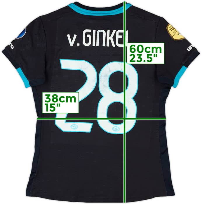 2016-17 PSV Away Shirt V.Ginkel #28 - 6/10 - (Women's S)