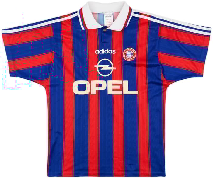 1995-97 Bayern Munich Home Shirt Klinsmann #18 - 6/10 - (S)