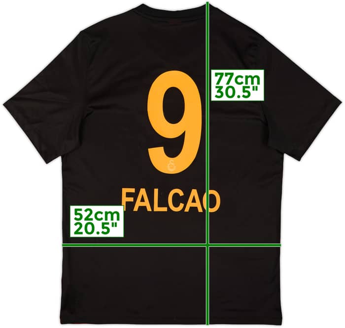 2020-21 Galatasaray Away Shirt Falcao #9 - 8/10 - (L)