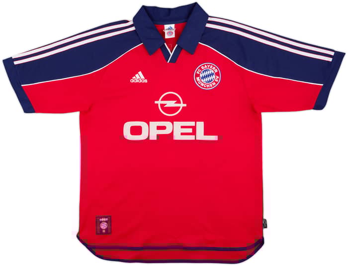 1999-01 Bayern Munich Home Shirt Elber #9 - 8/10 - (M)