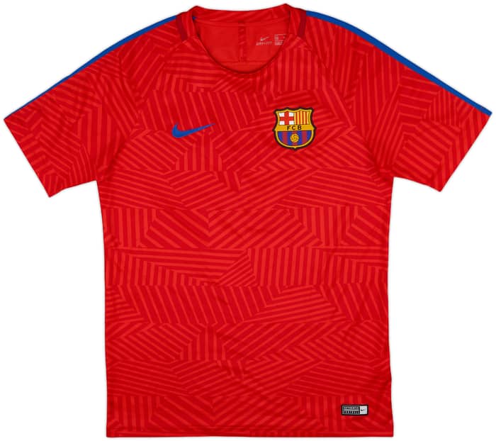 2016-17 Barcelona Nike Training Shirt - 9/10 - (M)