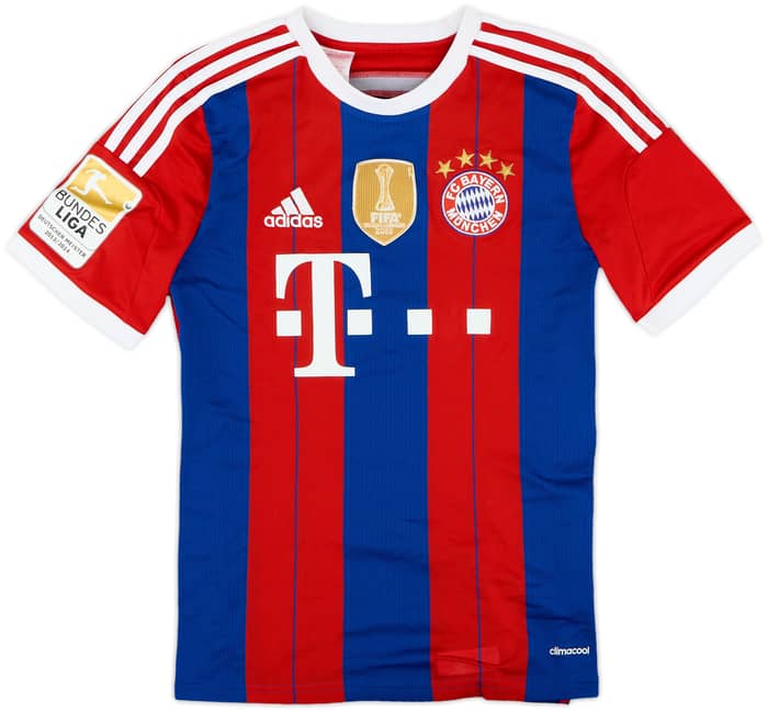 2014-15 Bayern Munich Home Shirt Lewandowski #9 - 8/10 - (L.Boys)