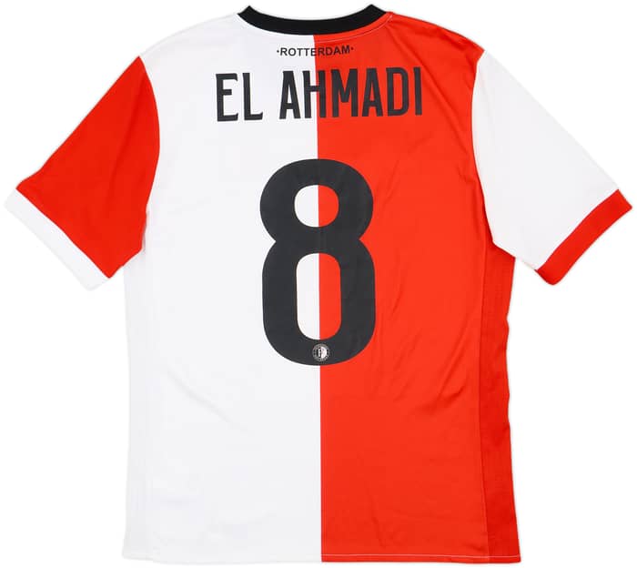 2017-18 Feyenoord Home Shirt El Ahmadi #8 - 9/10 - (XL.Boys)