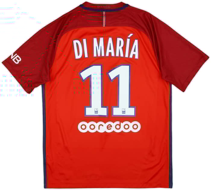 2016-17 Paris Saint-Germain Away Shirt Di Maria #11 - 10/10 - (M)