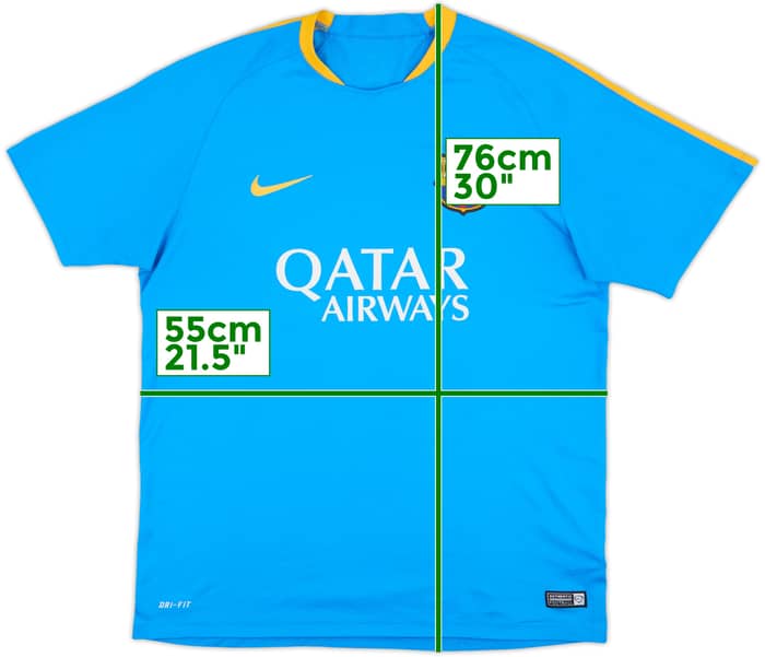 2015-16 Barcelona Nike Training Shirt - 5/10 - (XL)