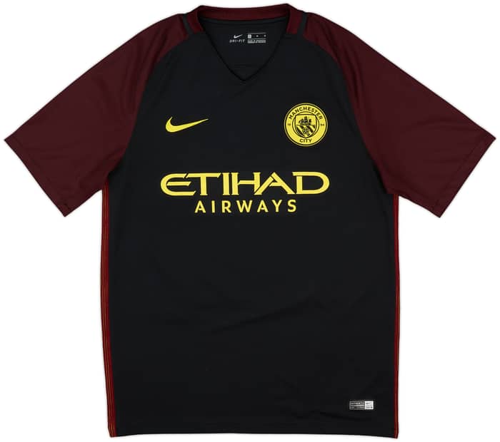 2016-17 Manchester City Away Shirt De Bruyne #17 - 10/10 - (M)