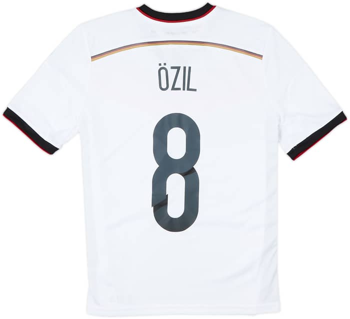 2014-15 Germany Home Shirt Ozil #8 - 9/10 - (L.Boys)