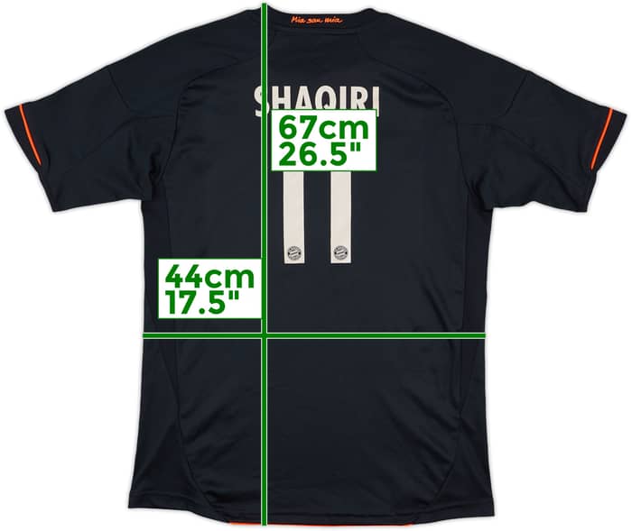 2012-13 Bayern Munich Third Shirt Shaqiri #11 - 9/10 - (L.Boys)