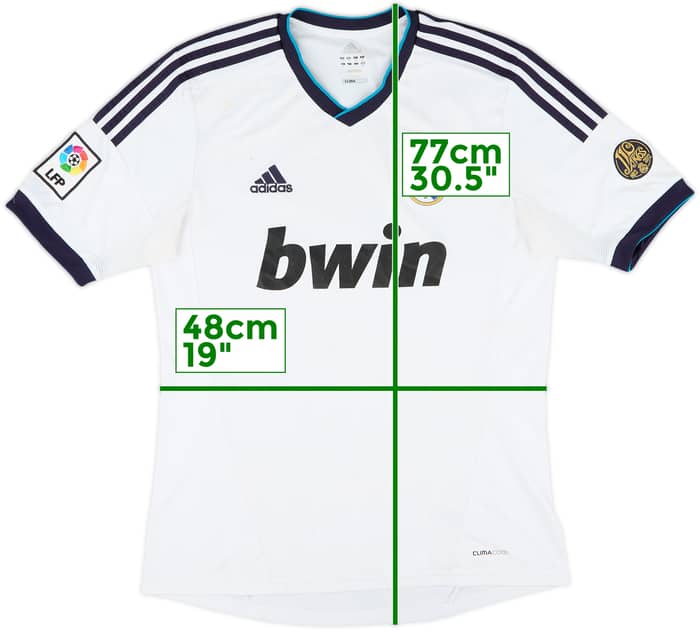 2012-13 Real Madrid Home Shirt - 4/10 - (M)