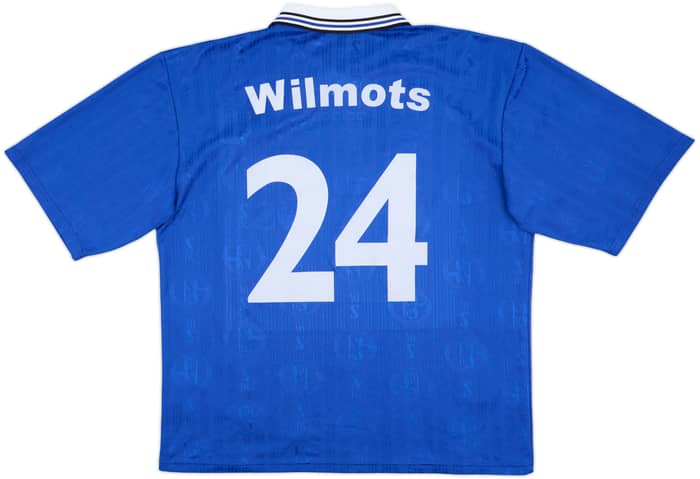 1997-98 Schalke Home Shirt Wilmots #24 - 8/10 - (XXL)