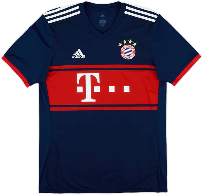 2017-18 Bayern Munich Away Shirt Lewandowski #9 - 7/10 - (M)