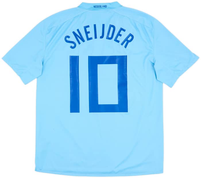 2008-10 Netherlands Away Shirt Sneijder #10 - 6/10 - (M)