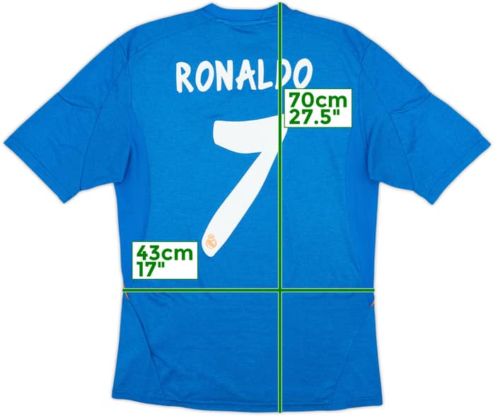 2013-14 Real Madrid Away Shirt Ronaldo #7 - 6/10 - (S)