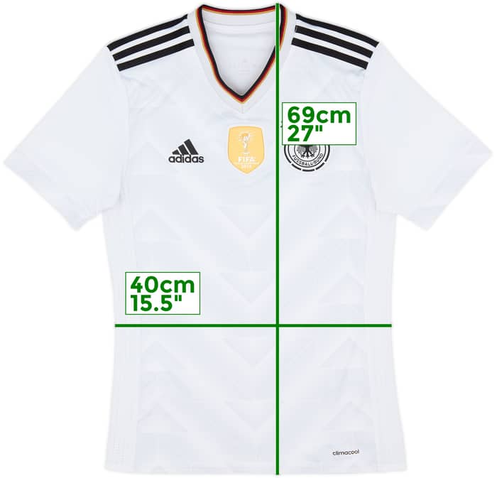 2017 Germany Confederations Cup Home Shirt - 8/10 - (XS)
