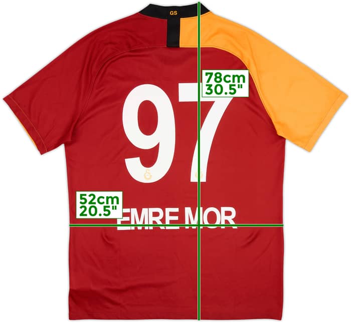 2019-20 Galatasaray Home Shirt Emre Mor #97 - 8/10 - (L)