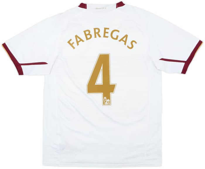 2007-08 Arsenal Away Shirt Fabregas #4 - 8/10 - (S)