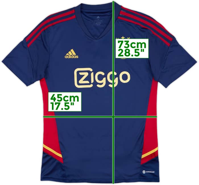 2022-23 Ajax adidas Training Shirt - 9/10 - (S)