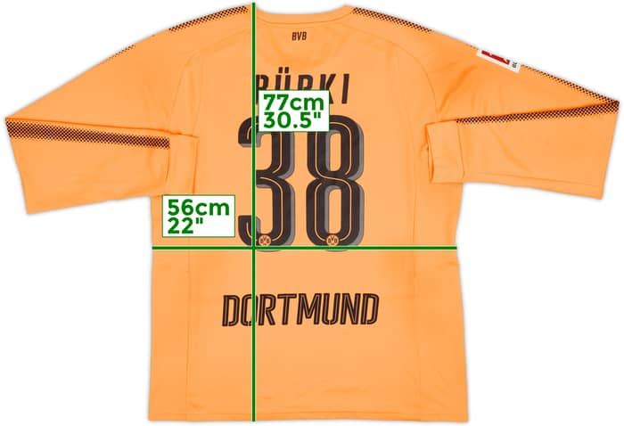 2016-17 Borussia Dortmund GK Shirt Burki #38 - 5/10 - (XL)