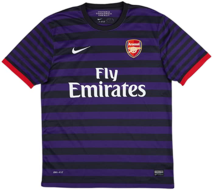 2012-13 Arsenal Away Shirt Arteta #8 - 9/10 - (M)