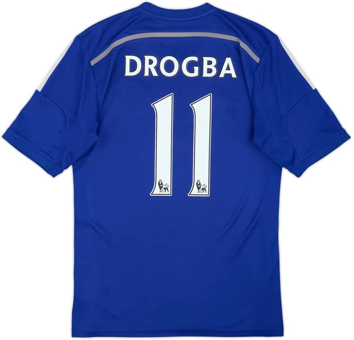 2014-15 Chelsea Home Shirt Drogba #11 - 5/10 - (M)