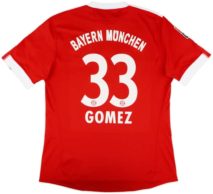 2009-10 Bayern Munich Home Shirt Gomez #33 - 8/10 - (L)