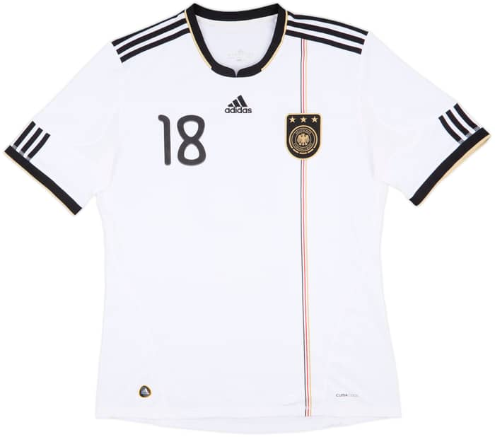 2010-11 Germany Home Shirt Gomez #18 - 6/10 - (XL)