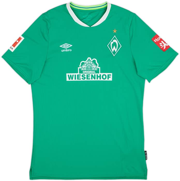 2019-20 Werder Bremen Home Shirt Pizarro #14 - 10/10 - (M)