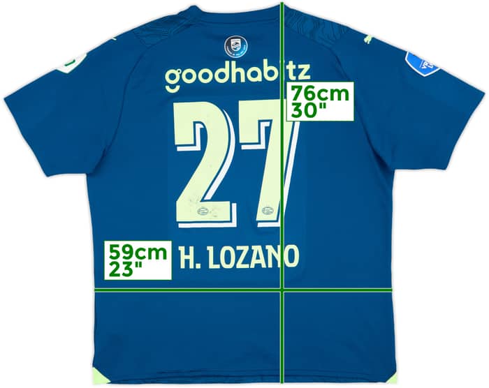 2023-24 PSV Third Shirt H.Lozano #27 - 6/10 - (XL)