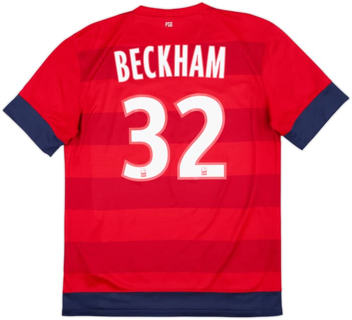 2012-13 Paris Saint-Germain Away Shirt Beckham #32 - 8/10 - (M)
