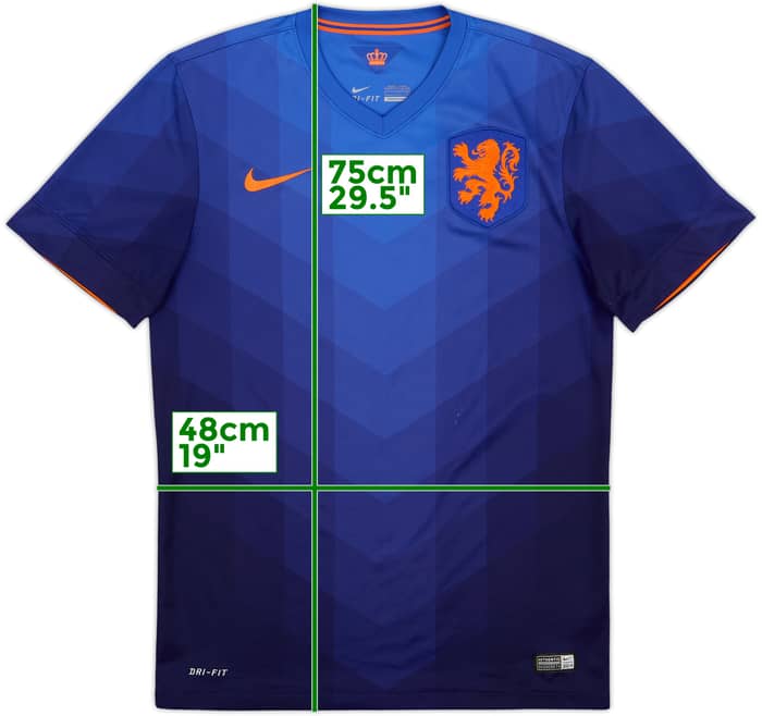 2014-15 Netherlands Away Shirt - 6/10 - (S)