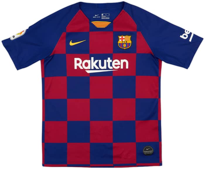 2019-20 Barcelona Home Shirt - 9/10 - (XL.Boys)
