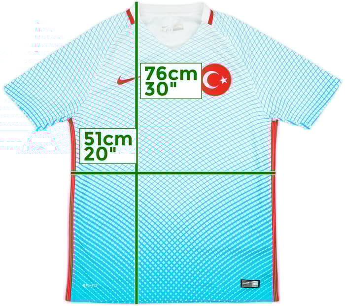 2016-17 Turkey Away Shirt - 9/10 - (M)