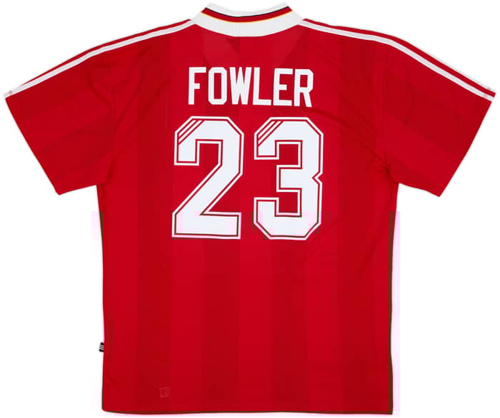 1995-96 Liverpool Home Shirt Fowler #23 - 8/10 - (XXL)