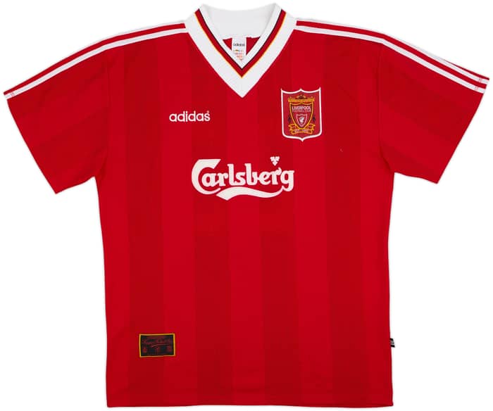 1995-96 Liverpool Home Shirt Fowler #23 - 8/10 - (XXL)