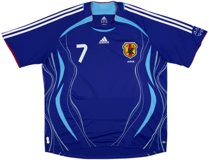 2006-08 Japan Home Shirt Nakata #7 - 10/10 - (XXL)