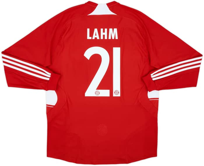2008-09 Bayern Munich Player Issue Home L/S Shirt Lahm #21 - 8/10 - (L)
