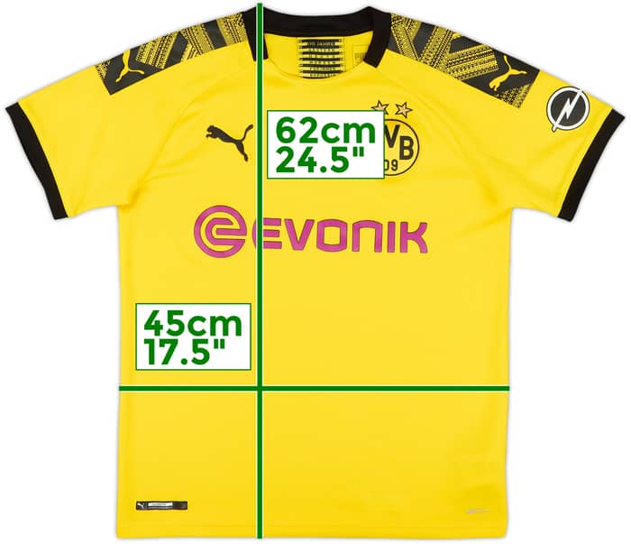 2019-20 Borussia Dortmund Home Shirt - 9/10 - (L.Boys)