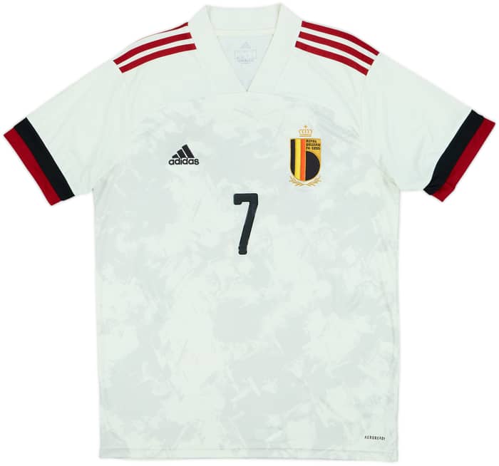 2020-22 Belgium Away Shirt De Bruyne #7 - 5/10 - (L)