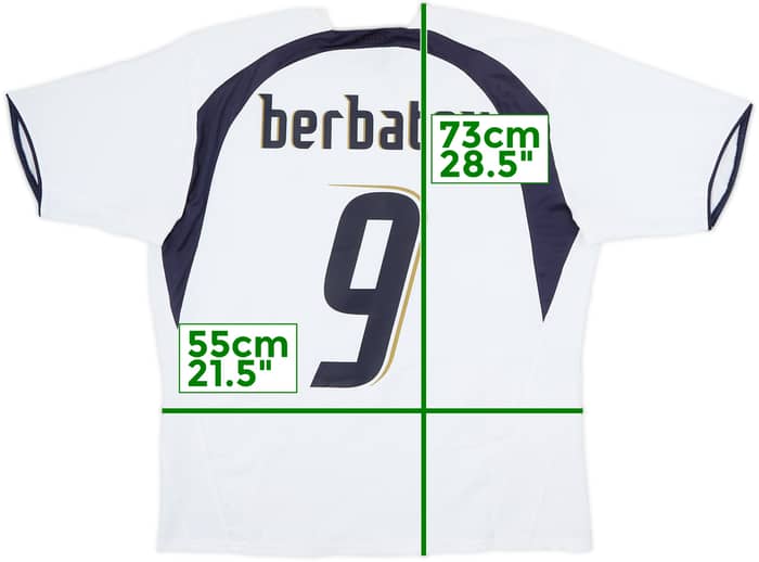 2006-07 Tottenham Home Shirt Berbatov #9 - 5/10 - (XL)