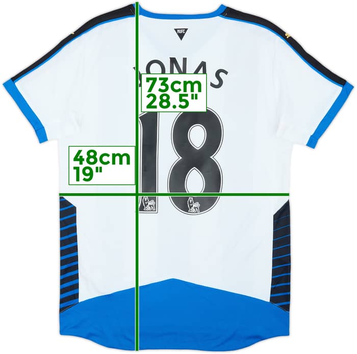 2015-16 Newcastle Home Shirt Jonas #18 - 6/10 - (S)