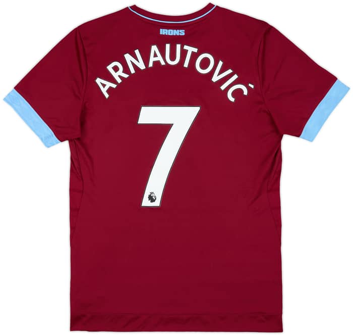 2018-19 West Ham Home Shirt Arnautovic #7 - 8/10 - (M)