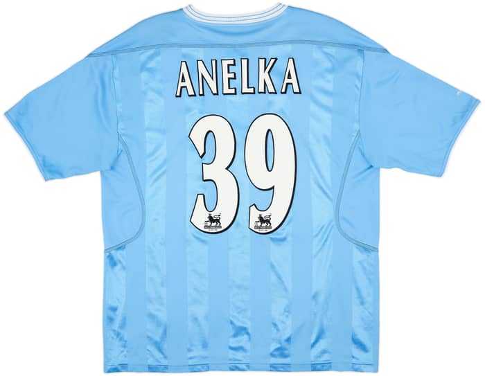 2003-04 Manchester City Home Shirt Anelka #39 - 6/10 - (XXL)