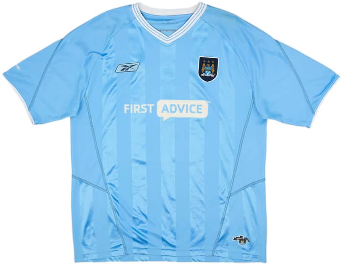 2003-04 Manchester City Home Shirt Anelka #39 - 6/10 - (XXL)