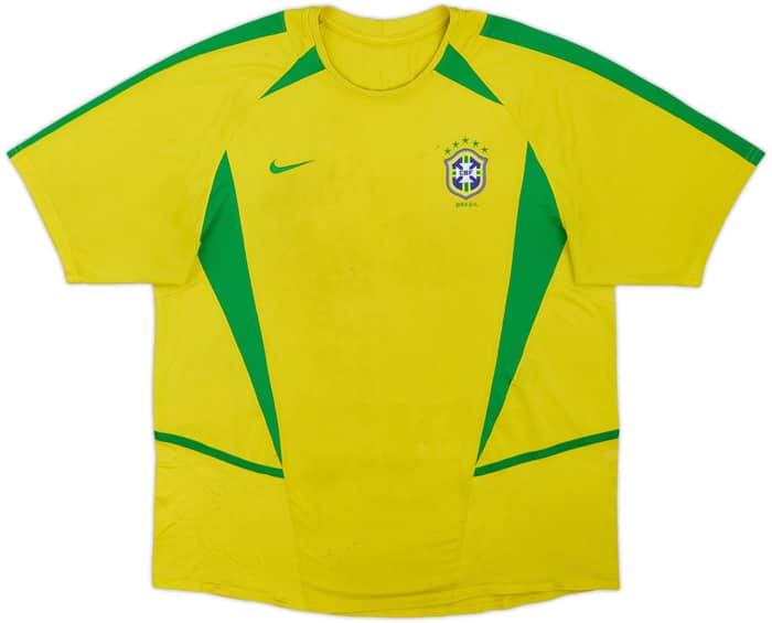 2002-04 Brasil Camiseta Local - 4/10 - (L)