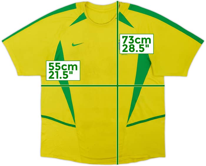 2002-04 Brasil Camiseta Local - 4/10 - (L)